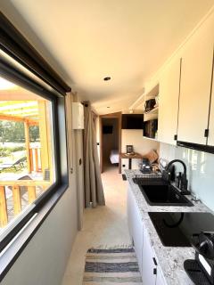 O'BARA Lodge - Tiny House - Jardin et climatisation - 8