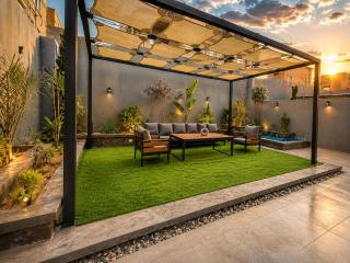 Relaxing Modern Stay with Private Garden, Sheikh Zayed city - 7