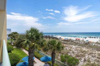 Stylish beach getaway with shared pool private balcony gulf views & fast WiFi - 7