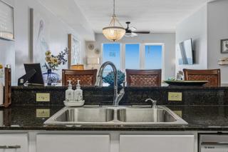 Gorgeous beachfront condo shared pool and seasonal beach service with beach access - 7