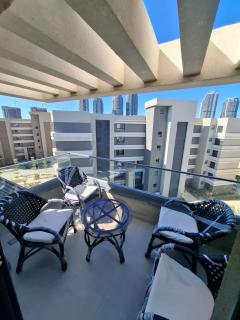 chalet in palm hills new alamein sea &pool view - 3