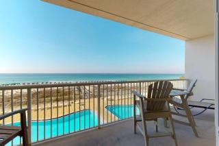 3rd Floor Amazing Condo w Gulf-Front Balcony On-Site Pool On The Beach - 0
