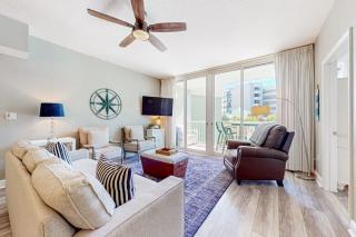 Gulf front condo with beach access two pools tennis gym & balcony - 9