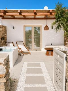 Anastasia's Cycladic House with jacuzzi - 9