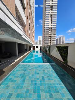 CITIZEN HOME BUENO, RUA T-35, TV SMART ROKU, ESTACIONAMENTO GRÁTIS, PISCINA, ACADEMIA, WI-FI, ENXOVAL DE CAMA E BANHO By REI DOS FLATS - 6
