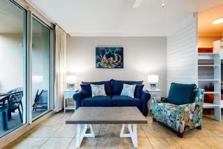 3rd-floor spacious condo at Waterscape - steps to beach & lazy river - 0
