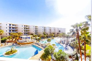 Elegant Condo On Okaloosa Island w Private Beach and Shared Hot Tub & Pool - 0