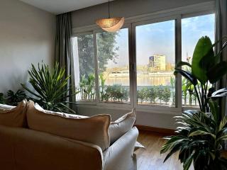 Boho Chic Zamalek Nileview Loft - 2