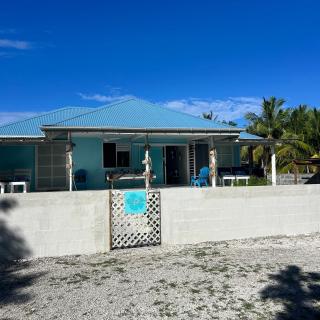 LE FARE BLEU DUO 2 chambres climatisées avec 1 salle de bain - bord de lagon à Tiputa Rangiroa - vélos gratuits et snorkeling - 7
