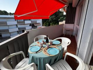 Appartement au Racou à 100m de la plage avec piscine et parking - FR-1-732-7 - 1