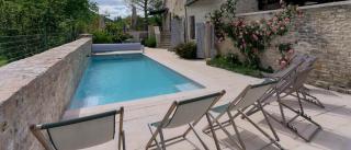 Villa de luxe La Jonchère, Piscine vue sur les vignes Beaune - 0