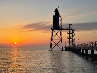 Küstenperle Nordsee mit Balkon und Gemeinschaftssauna -  - 8