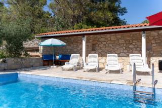 Tennis court Studio Slivje with pool - 7
