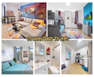 Hoboken Hideaway - Walk to Transit - 15 Mins to NYC - Sleeps 6 comfortably - 6