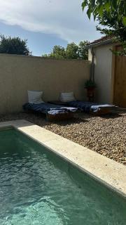 Suite dans un mas en pierre avec piscine La Forge 1846 - 4