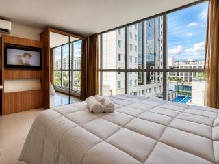 Flat Jade Hotel, Conforto, Gym, Sauna, Piscina - 4