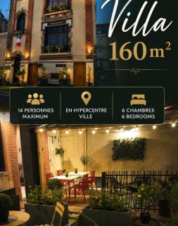 VILLA 160m2 - GARE a 200m - LES LOGES DU THEATRE avec JARDIN en plein cœur d'Épernay 14PERS Max VISITE DE CAVE guidée et DÉGUSTATION CHAMPAGNE offert BIEN-ÊTRE & JEUX & VELOS - Épernay - 4