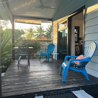 LE FARE BLEU ITI Bungalow climatisé en bord de lagon à Tiputa Rangiroa - Demi-pension & vélos gratuits - 7