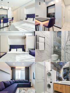 23-265b Manhattan, Beresteiskyi 11, Kyiv, Politekh metro nearby, panoramic city view, 15 kW backup power, Petrovdom Apartment - 9