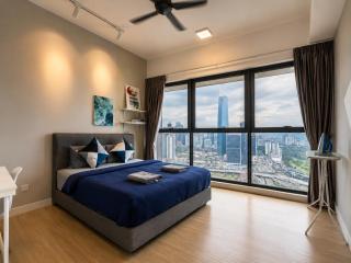4BR KLCC View MRT 2min Free Parking Big Unit - 8
