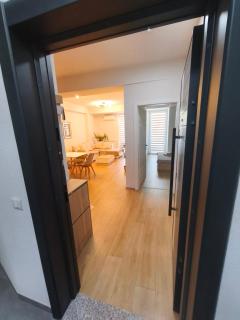 Skopje city center apartment with private parking - 5