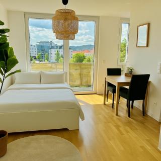 Modern Apartment with Balcony - Free Street Parking - 9