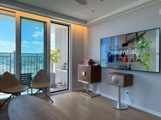 Ocean view accommodation at Jukdo Beach Yangyang Watch the sunrise from the living room Surf resort spacious 86 sqm 2 rooms 2 bathrooms - 1