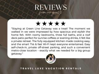 Luxe 6-BR Rooftop Patio - Parking - Metro - 5