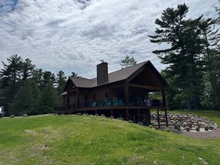 New 5BR Lakehouse on Round Lake Private Waterfront Estate Dock Fire Pit Panoramic Lake Views - 5
