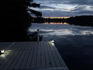 New 5BR Lakehouse on Round Lake Private Waterfront Estate Dock Fire Pit Panoramic Lake Views - 9