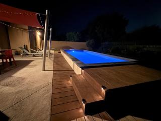 Maison 120m, piscine,jardin, parking, boulodrome - 8