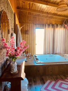 Chalé Suíte, Banheira e Piscina, Chácara das Estrelas - 6