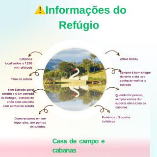 Refúgio Altos do Campestre - casa de campo com passeio a cavalo gratuito - 5
