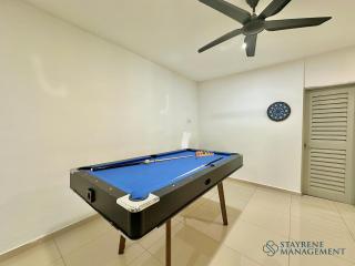 Johor Jaya Jln Bakawali Landed Homestay Snooker BBQ by Stayrene - 4