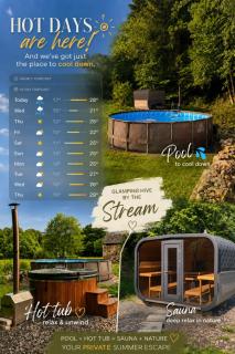 Glamping Hive by Stream - 6