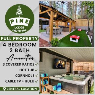 LUX Oasis 4 Bed2 Bath Hot Tub 3 Patio - 9