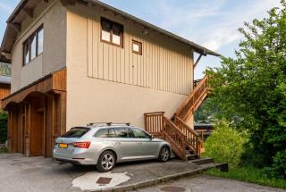 Top Floor Chalet Apartment in Saint-Jean-d'Aulps, Balcony - 4