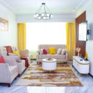 lovely beautiful two bedroom apartment with swimming pool fully equipped gym ample parking space and relaxing rooftop with breathtaking views - 0
