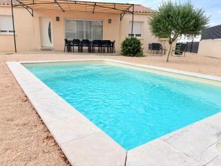 Maison avec piscine privée, 4 ch, 8 pers, Sud - 0