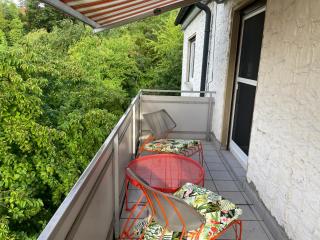 Apartment in Rot, Fränkisches Design, Balkon in nur 50 Schritten zum Radweg, ideal for Long Stay, Relocation - 9