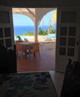 Villa Enchantée avec Vue sur mer et Piscine au Carbet - 6
