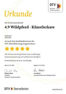 Reetdorf Geltinger Birk Künstlerkate Wildpferd - 8