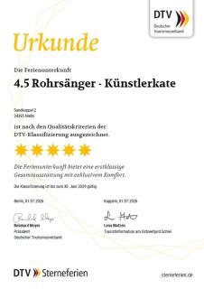 Reetdorf Geltinger Birk Künstlerkate Rohrsänger - 9