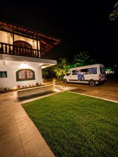 Pousada Flat Royal Suíte com varanda e rede - 7