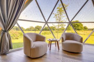Luxury Glamping Dome w/ Private Hot Tub in Butler - 2