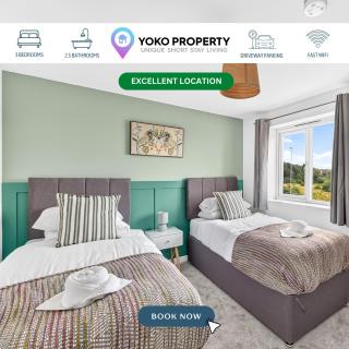 Stylish House • Sleeps 5 • Driveway Parking • Work Desk • Fast WiFi • Self-Check-In • Yoko Property - 0