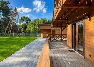 Domek z sauną i jacuzzi Leśny Azyl - Mosna - 4