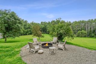 Log Cabin Fireplace Upper Valley - Wooded Chalet - 9