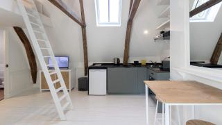 Le perchoir, studio avec mezzanine - 7