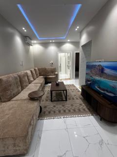 شقة فاخرة بغرفتي نوم ومجلس وصالة مع حوش خاص كبير - 6